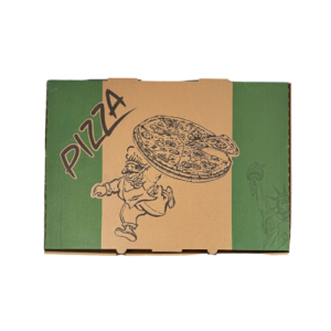 Pizza Box 17x25" Corrugated Cardboard Kraft Stock Print 25/Bundle