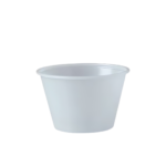 Cup 4 OZ PS Translucent Round Stackable