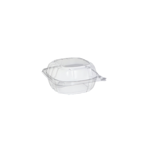 Take-Out Container Hinged 5.96X5.86X3.11 IN OPS Clear Square