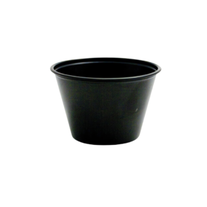 Souffle & Portion Cup 2 OZ PP Black 2500/Case