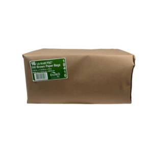 Duro® Bag 16X7.75X5 IN 16 LB Kraft With Self-Opening Closure 500/Bundle