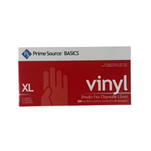 Basics Vinyl Powder Free Glove, Clear, X-Large , 1000 Pack