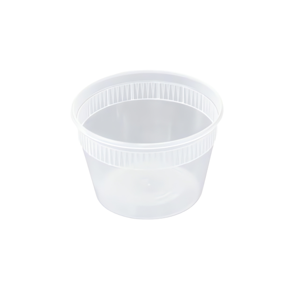 Deli Squat Cup Combo Pack, Translucent, 16 oz