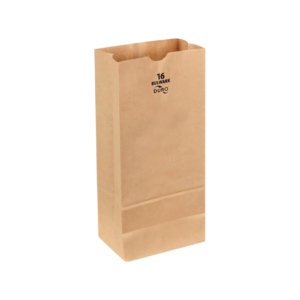 Duro® Bag 16X7.75X5 IN 16 LB Kraft With Self-Opening Closure 500/Bundle