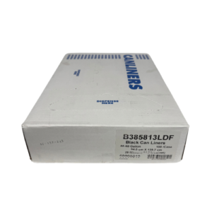 EQ Can Liner Repro 37″ x 55″, Black, 1.1 Mil, 1/CS/100