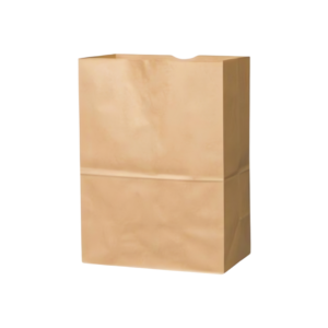 Duroscot #57 1/8 Paper Shorty Bag, Kraft, 10.25″ x 6.75″ x 14.5″