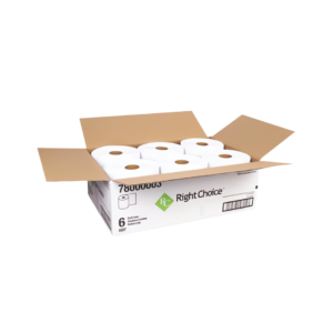 Paper Hardwound Roll Towel 1-Ply, White, 7.87" x 800' - Image 2