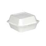 EcoSystems Formulated Molded Fiber Clamshell Container