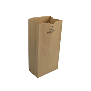 Dubl Life® 12lb 100% Recycled Grocery Bag, Kraft, 7.06″ x 4.5″ x 13.75″
