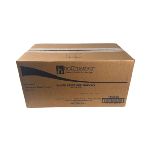 9.5 x 9.5 2-ply 1/4 Fold White Tissue Beverage Napkin , 3000 Pack - Image 2