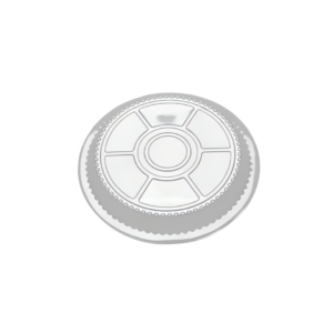 Lid Dome 9" PET Clear Round For Container 500/Case