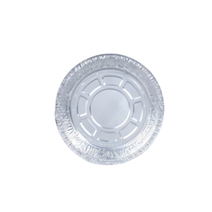 Aluminum Foil Pan, Silver, Round, 7" , 500 Pack