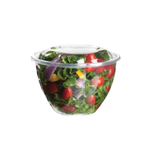 SB48 SWIRL BOWL COMBO PET 48-OZ CLEAR , 150 Pack